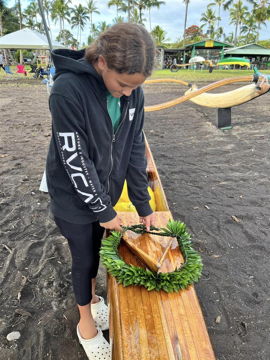 Keauhou Canoe Club Hawaii Island Outrigger Canoe Paddling